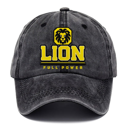 Lion Full Power Heavy Duty Classic Cap – Graphite