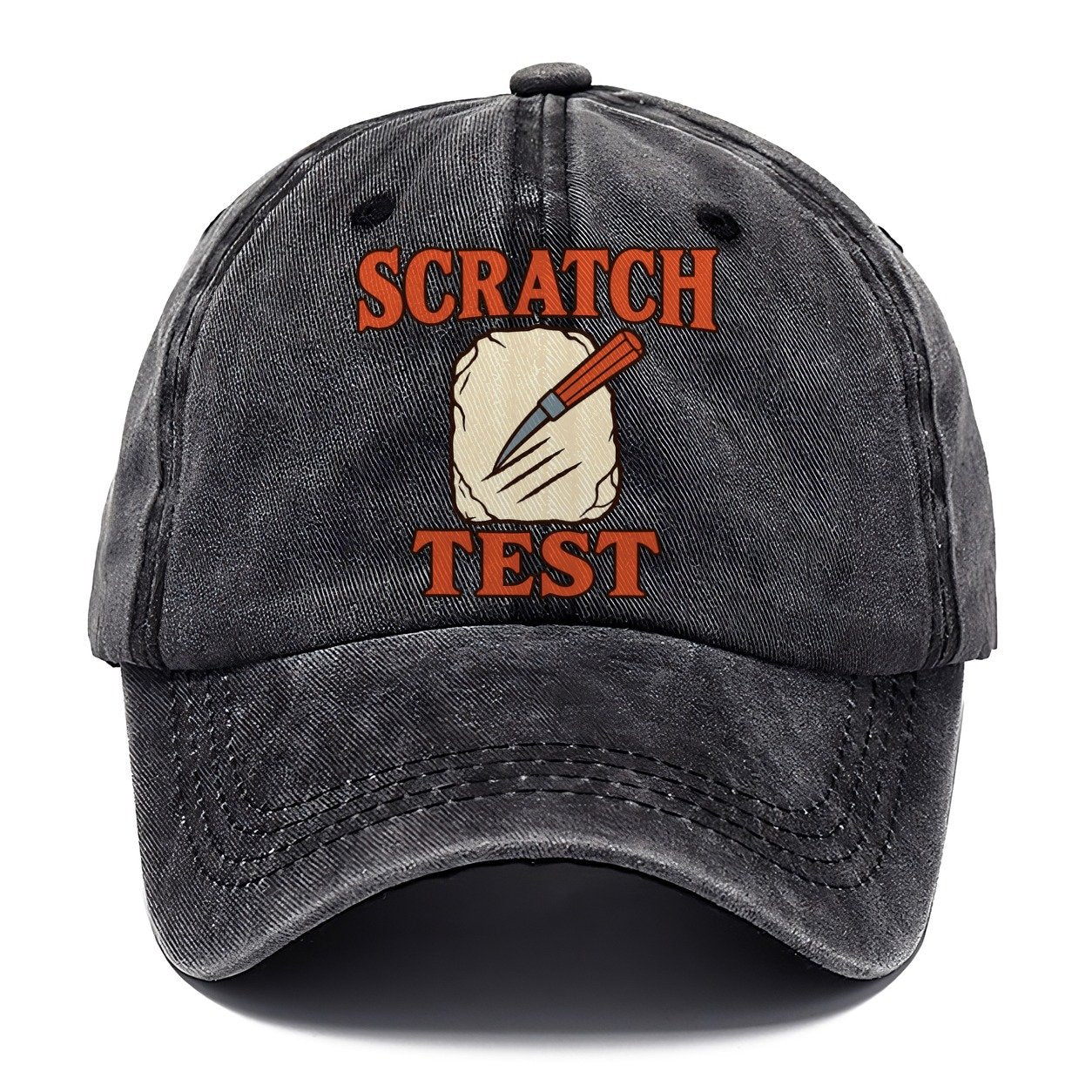 Hardness Scale Study Rocks And Minerals Classic Cap – Graphite