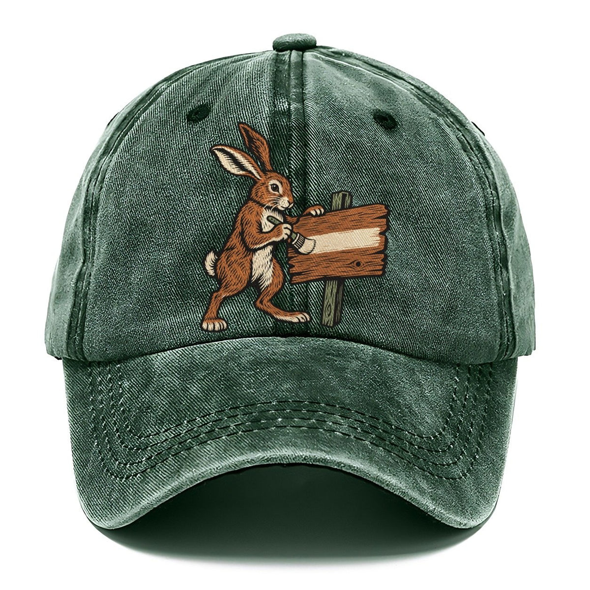 Hare Sign Painter Sundown Familiars Classic Cap – Forest Mist