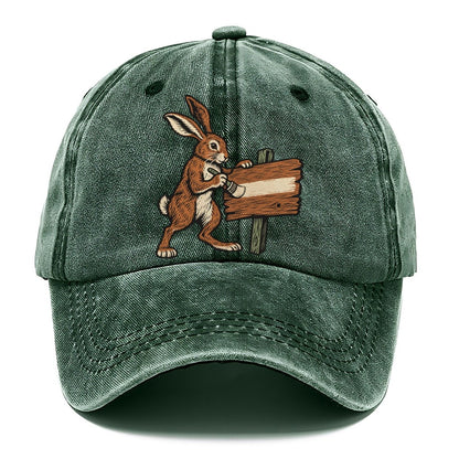 Hare Sign Painter Sundown Familiars Classic Cap – Forest Mist
