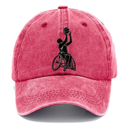 Wheelchair Basketball Player Classic Cap – Pomegranate Blush