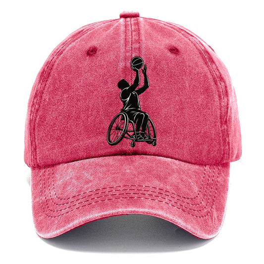 Wheelchair Basketball Player Classic Cap – Pomegranate Blush