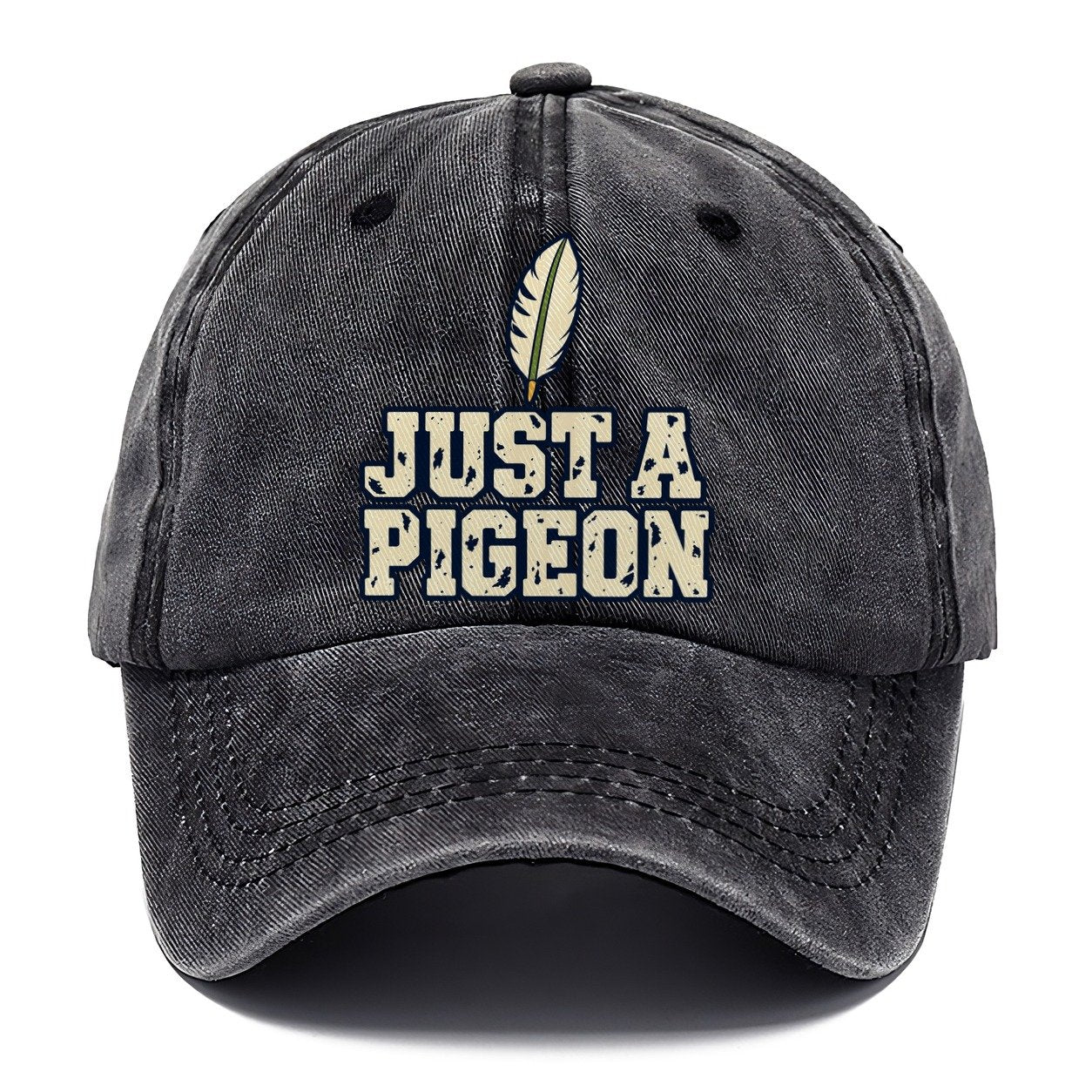 Just A Pigeon Birdwatching Classic Cap – Graphite