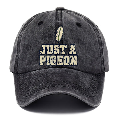 Just A Pigeon Birdwatching Classic Cap – Graphite
