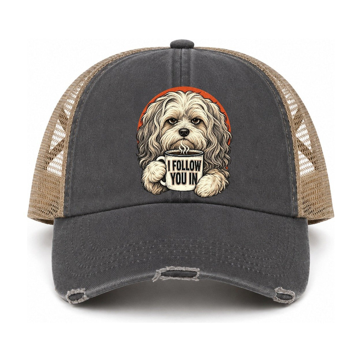 Charcoal-Khaki — front view