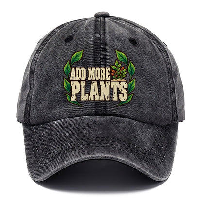 Add More Plants Aquarium Keeping Classic Cap – Graphite