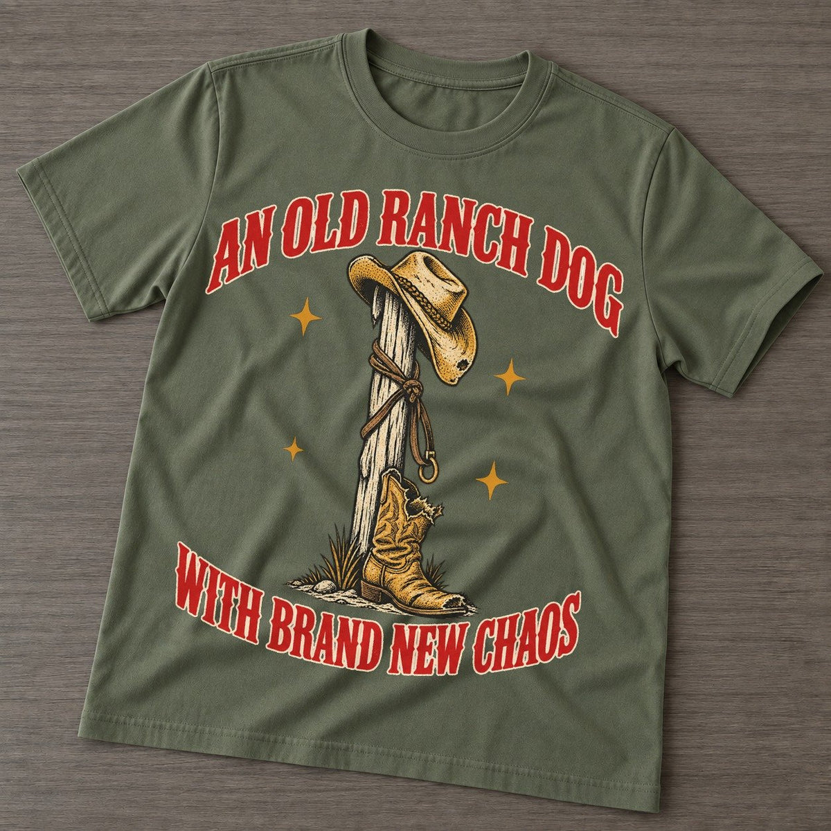 Army Green — front view