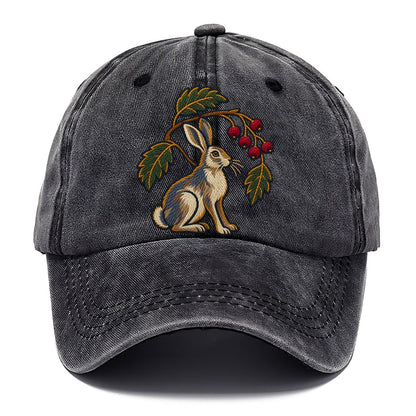 Scottish Rowan And Mountain Hare Uk Culture Heritage Classic Cap – Graphite