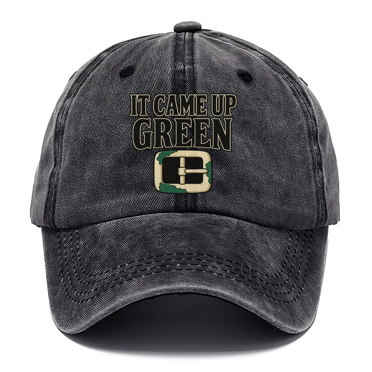 It Came Up Green Treasure Hunting Classic Cap – Graphite