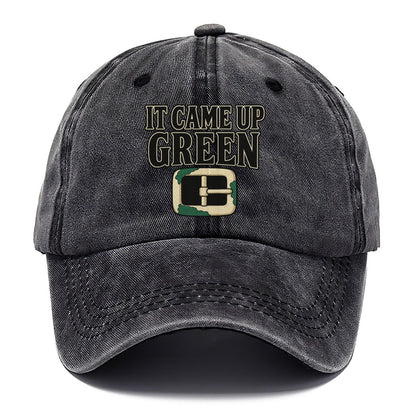 It Came Up Green Treasure Hunting Classic Cap – Graphite