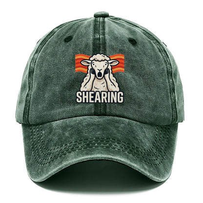 Sheep Scream Shearing Scream Classic Cap – Forest Mist