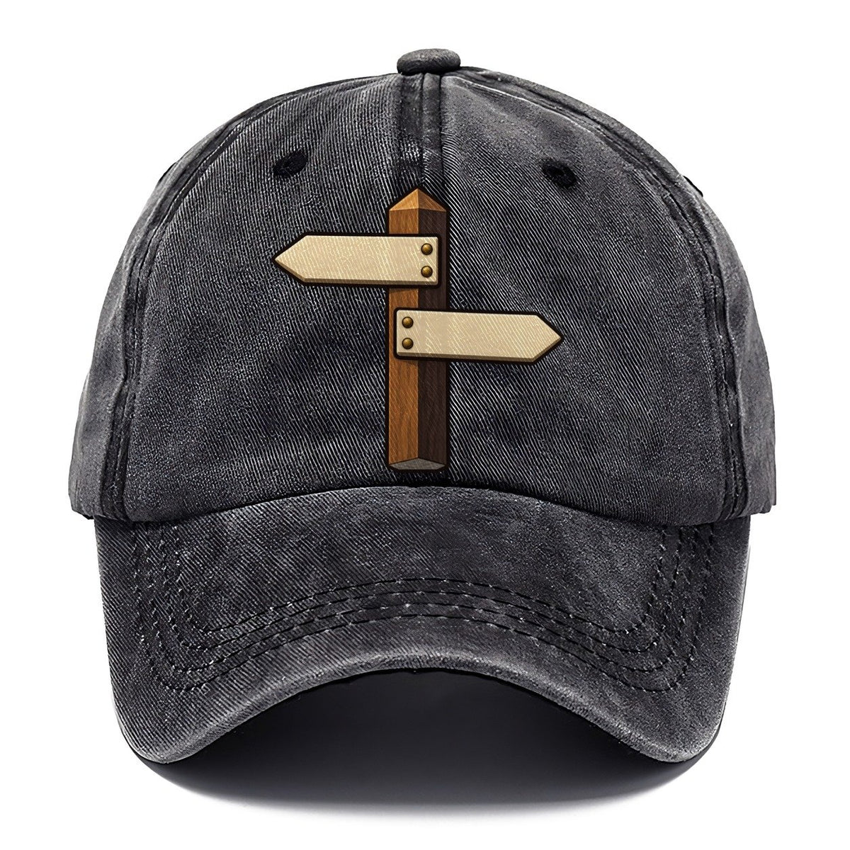 Trail Junction Post Geocaching Classic Cap – Graphite