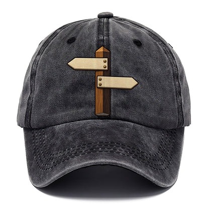 Trail Junction Post Geocaching Classic Cap – Graphite