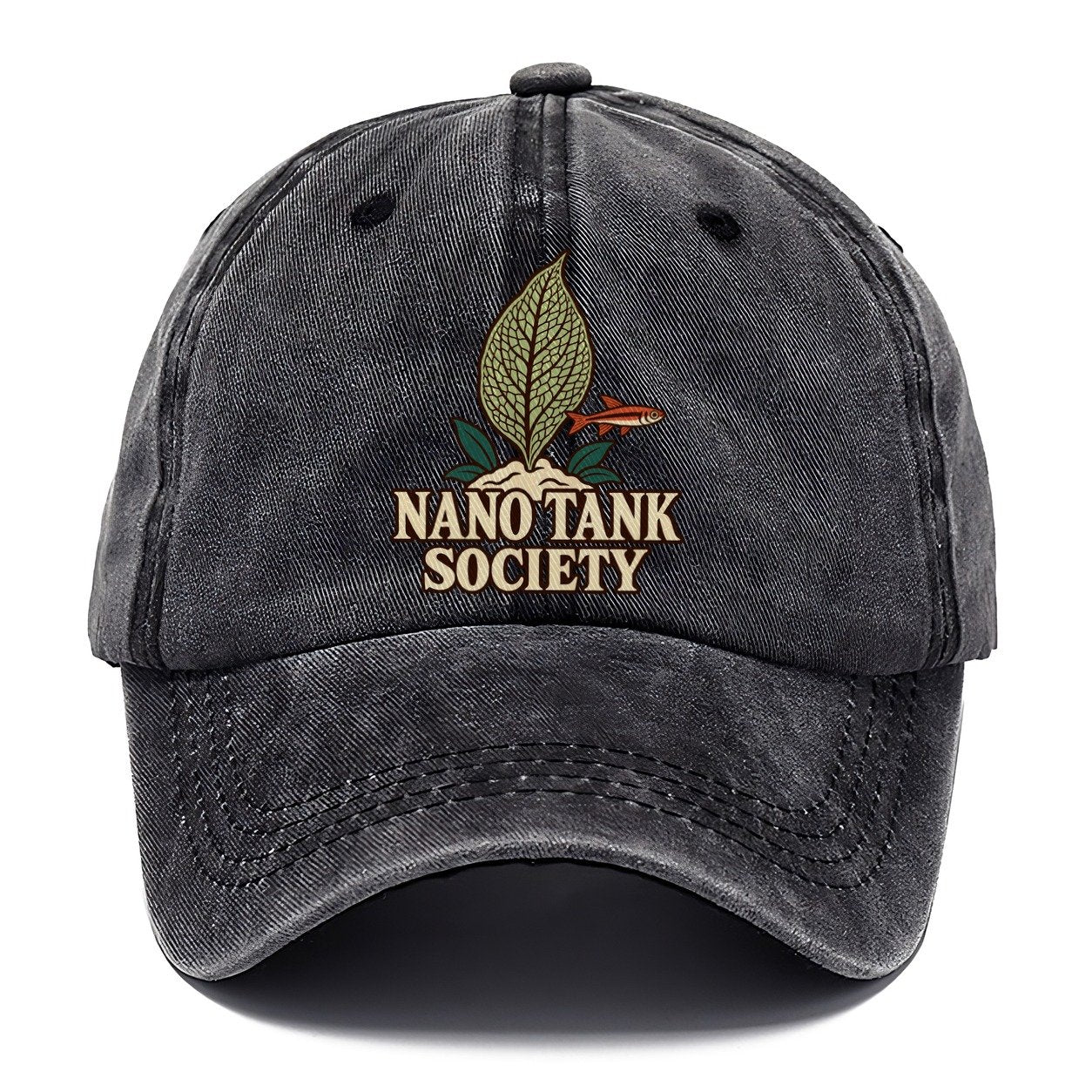 Nano Tank Society Aquarium Keeping Classic Cap – Graphite