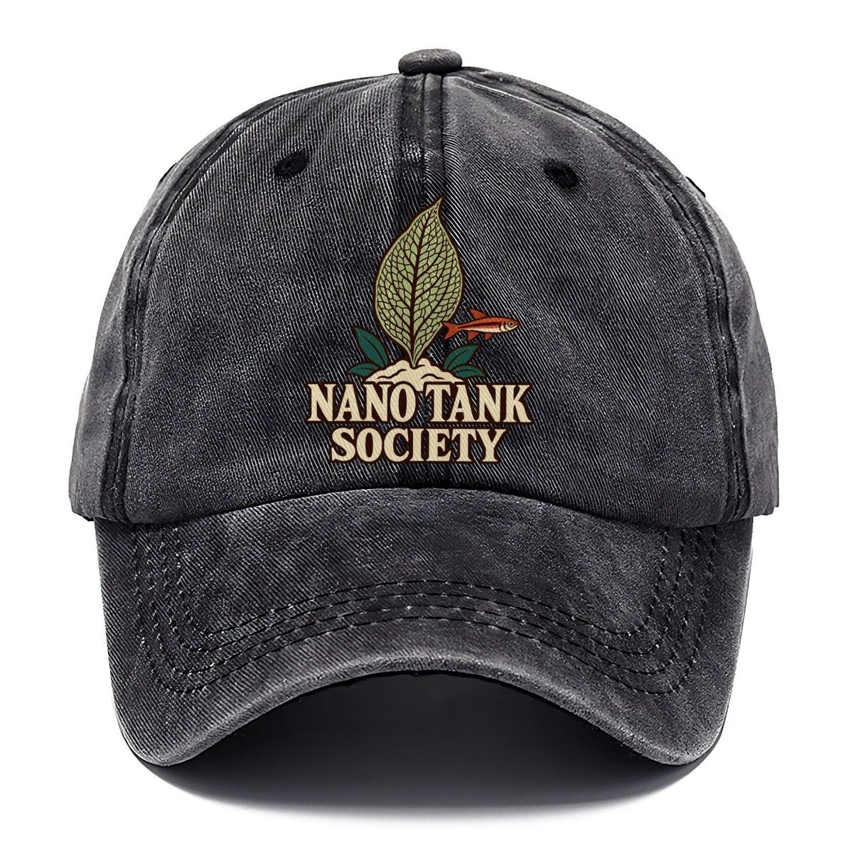 Nano Tank Society Aquarium Keeping Classic Cap – Graphite