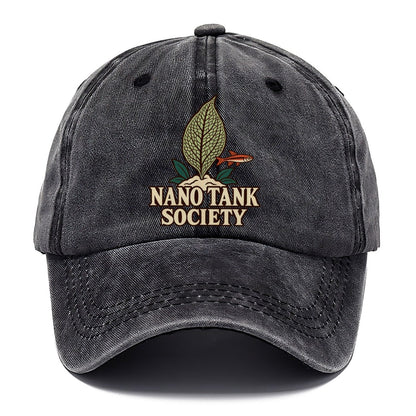 Nano Tank Society Aquarium Keeping Classic Cap – Graphite
