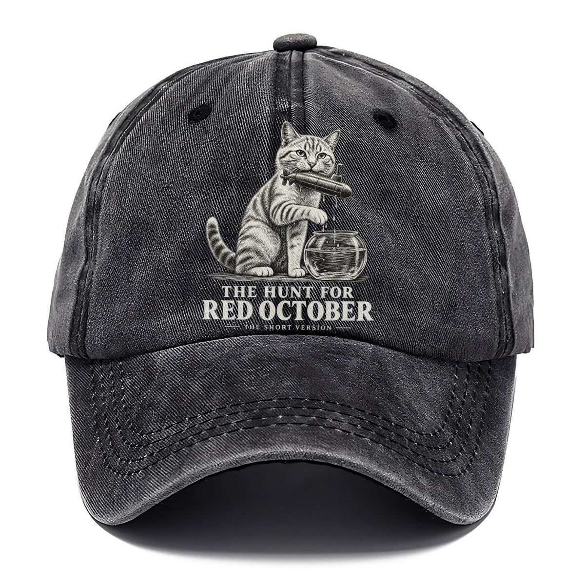 The Hunt For Red October Short Version Cats Classic Cap – Graphite