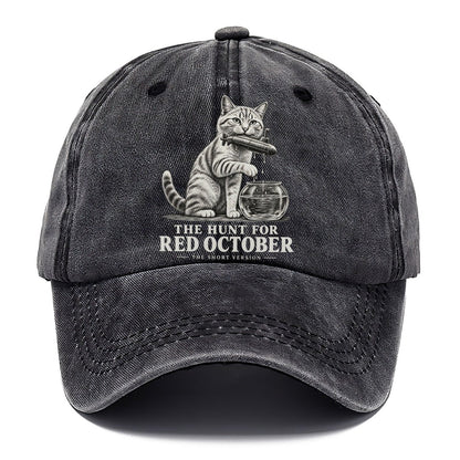 The Hunt For Red October Short Version Cats Classic Cap – Graphite