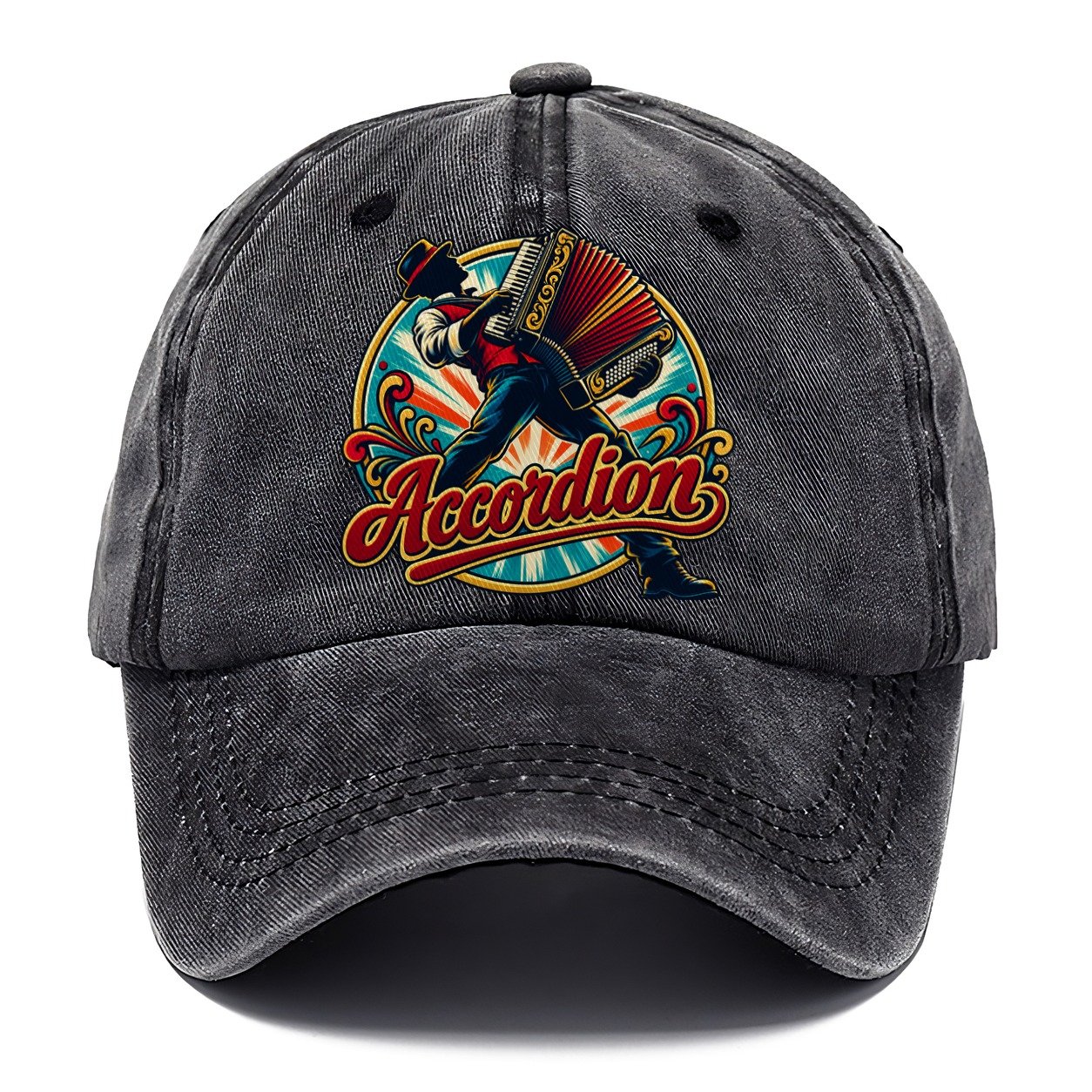 Accordion Crest Music Instruments Classic Cap – Graphite