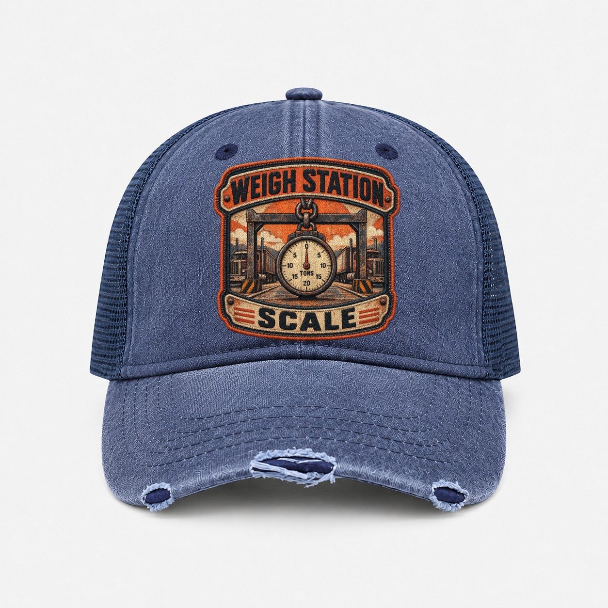 Navy — front view