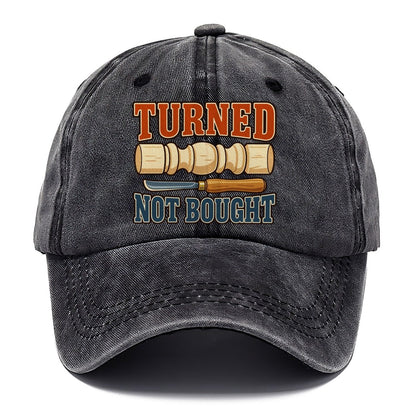 Turned Not Bought Woodworking Classic Cap – Graphite