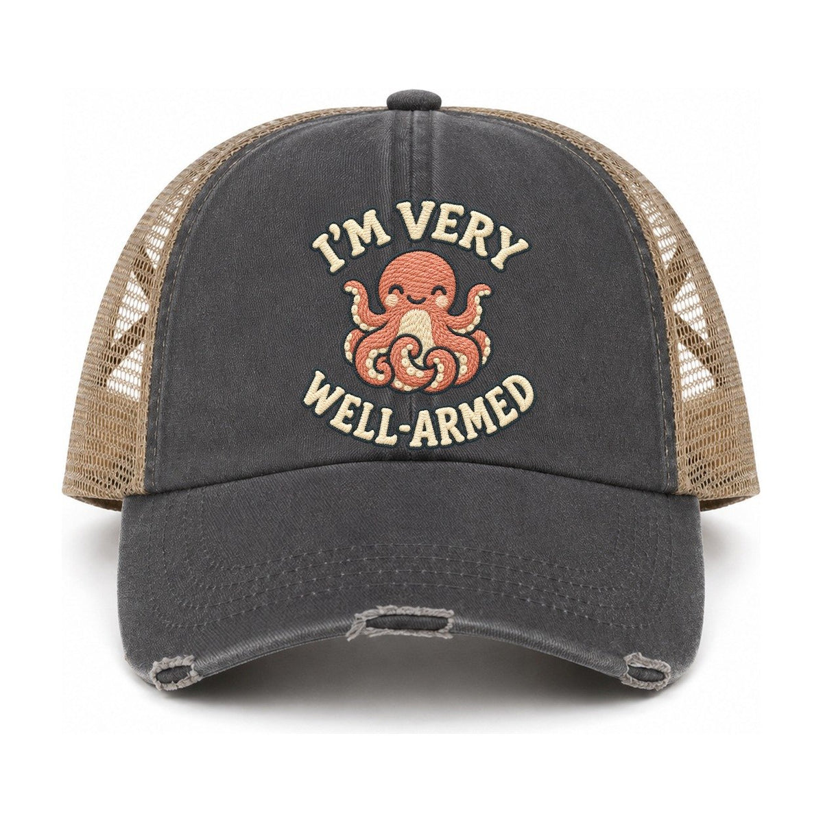 Charcoal-Khaki — front view