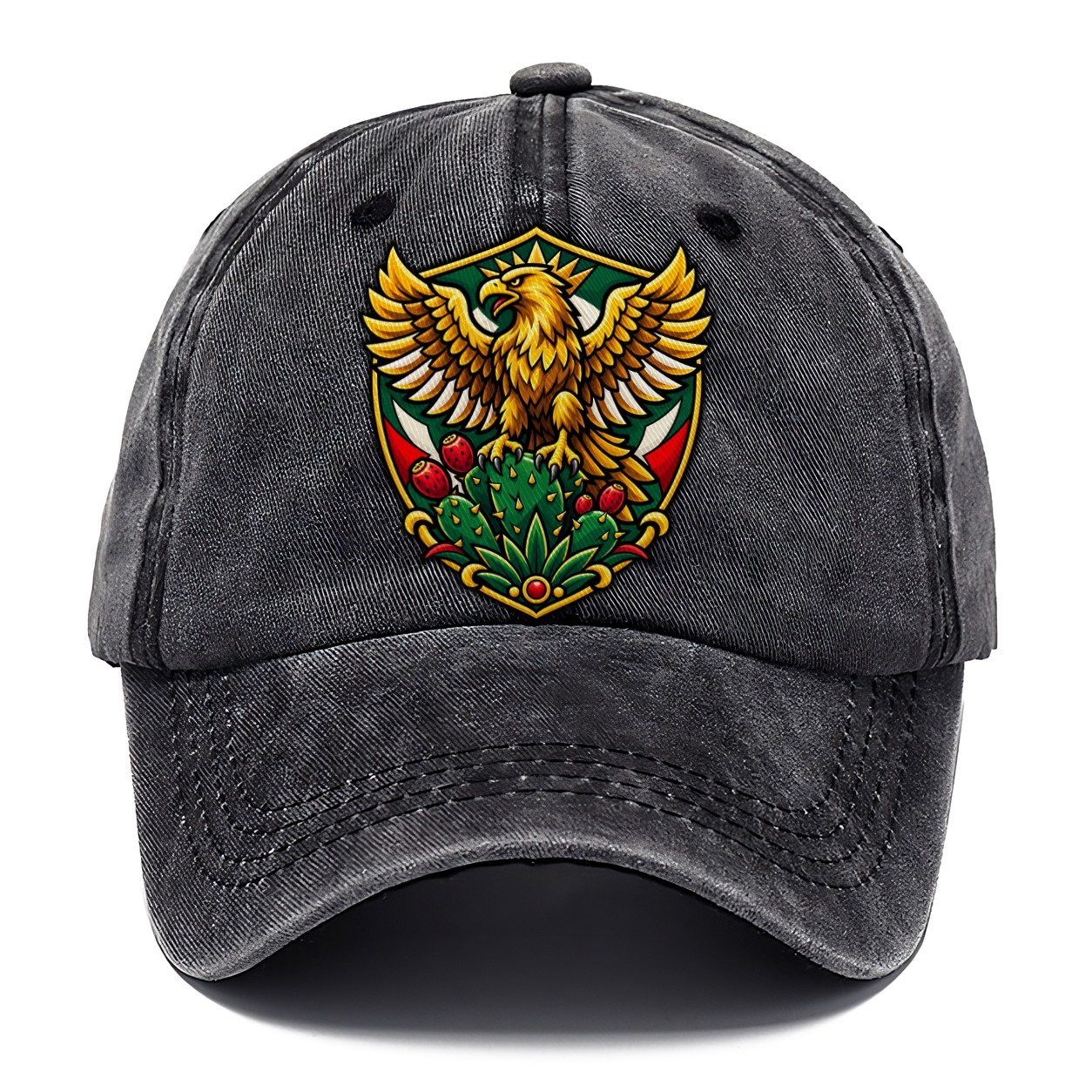 Mexico Minimal Emblem Country Logos Classic Cap – Graphite