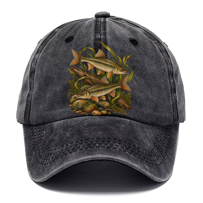 Chub Minnow Plate Fishing Club Classic Cap – Graphite