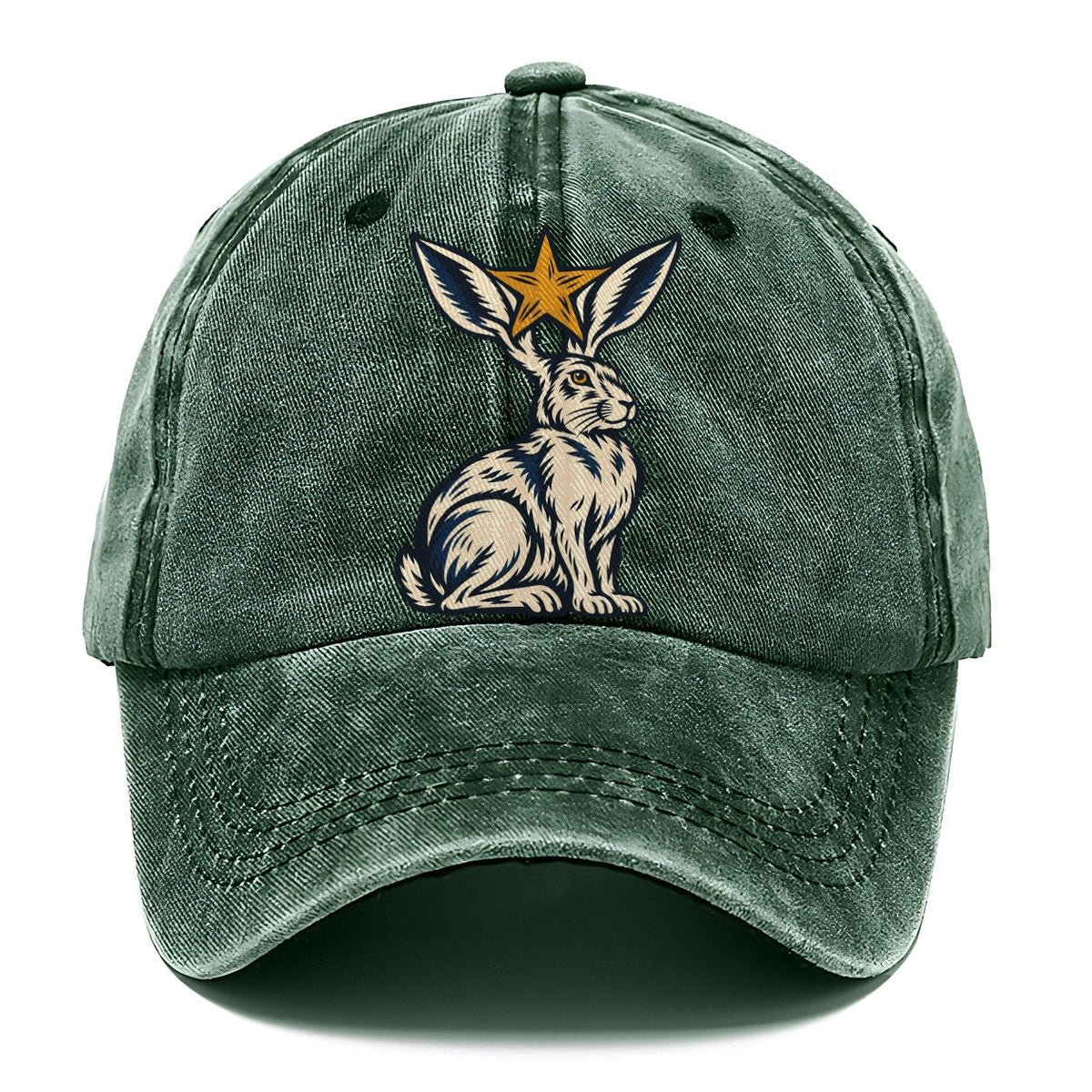 Jackrabbit Star Ears Sundown Familiars Classic Cap – Forest Mist