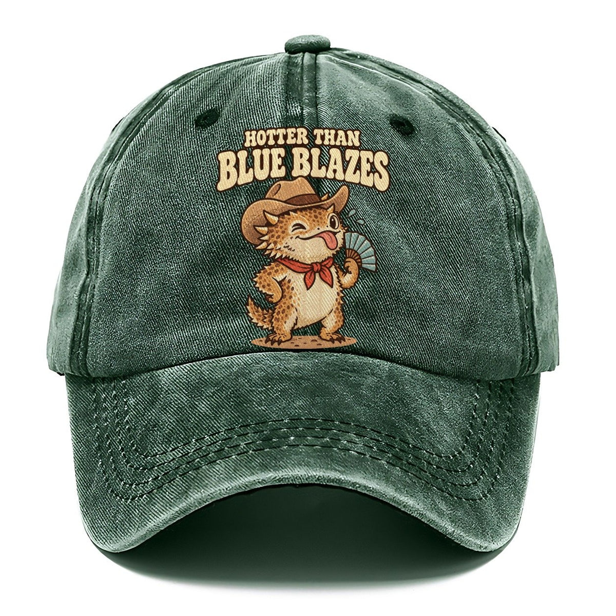 Hotter Than Blue Blazes Well I Declare Classic Cap – Forest Mist