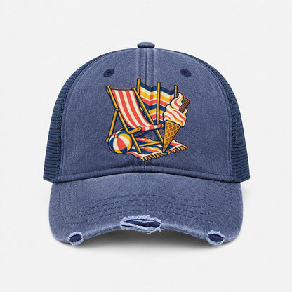 Navy — front view
