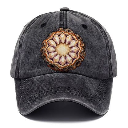 Split Geode Half Rocks And Minerals Classic Cap – Graphite