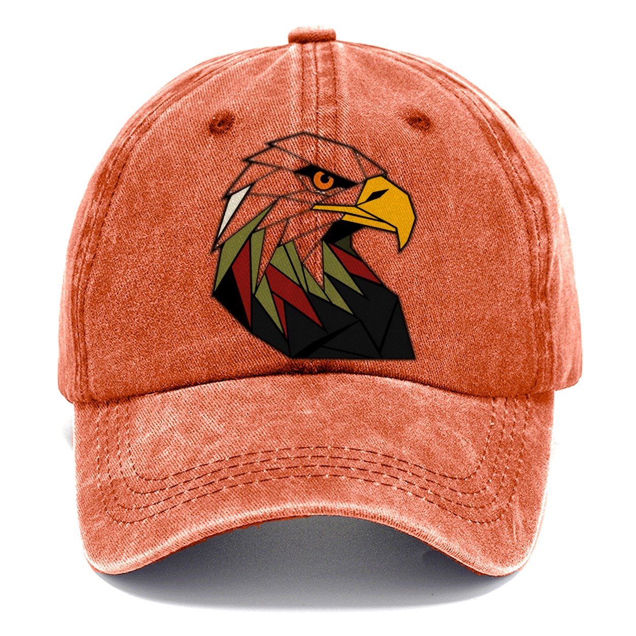Bald Eagle Profile Classic Cap – Terracotta Clay