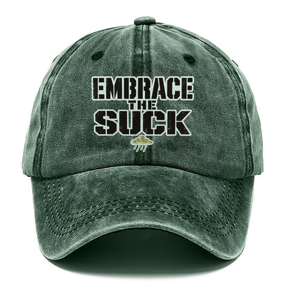 Embrace The Suck Barracks Wit Classic Cap – Forest Mist