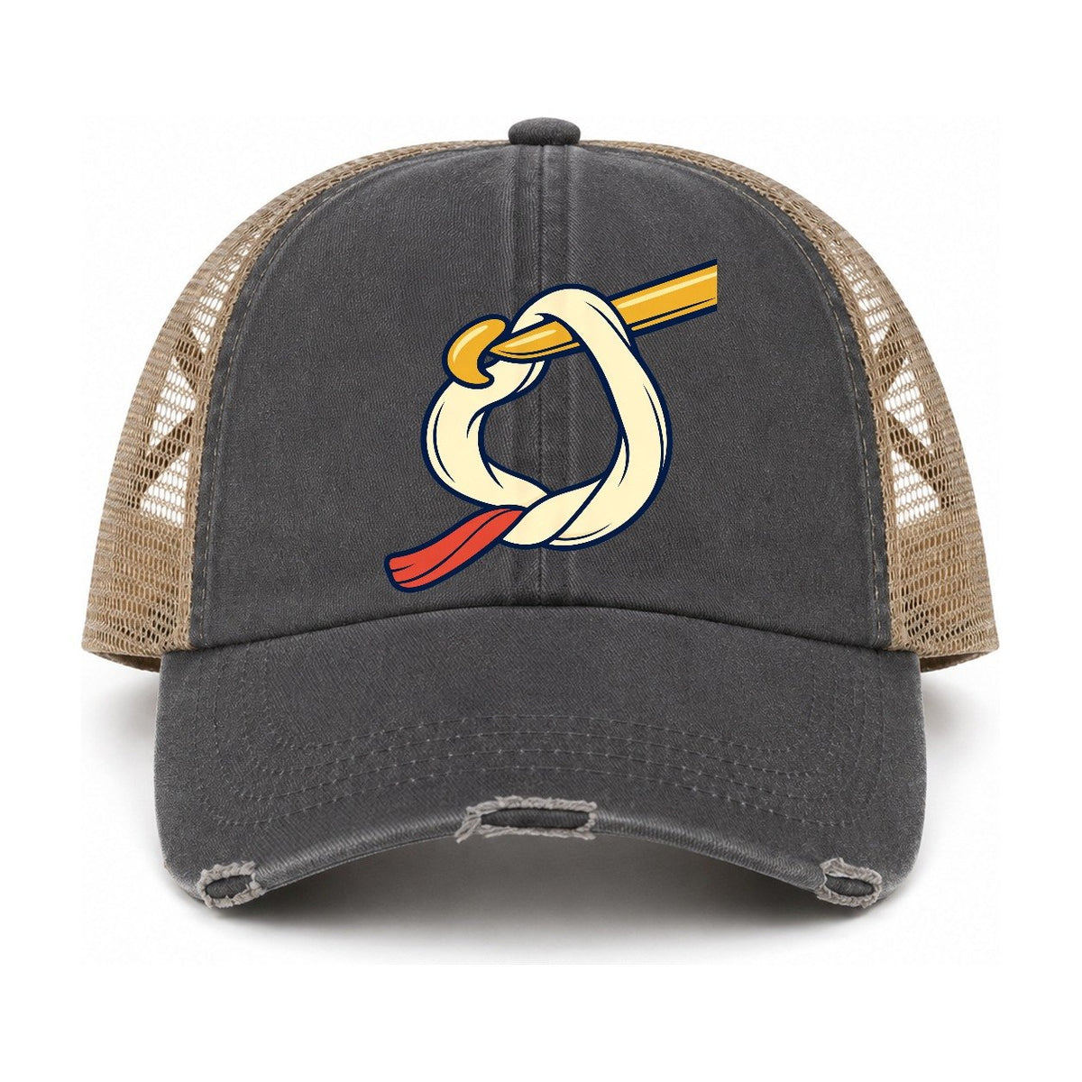 Charcoal-Khaki — front view