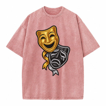 Broadway Masks Vintage T-shirt – Dusty Rose