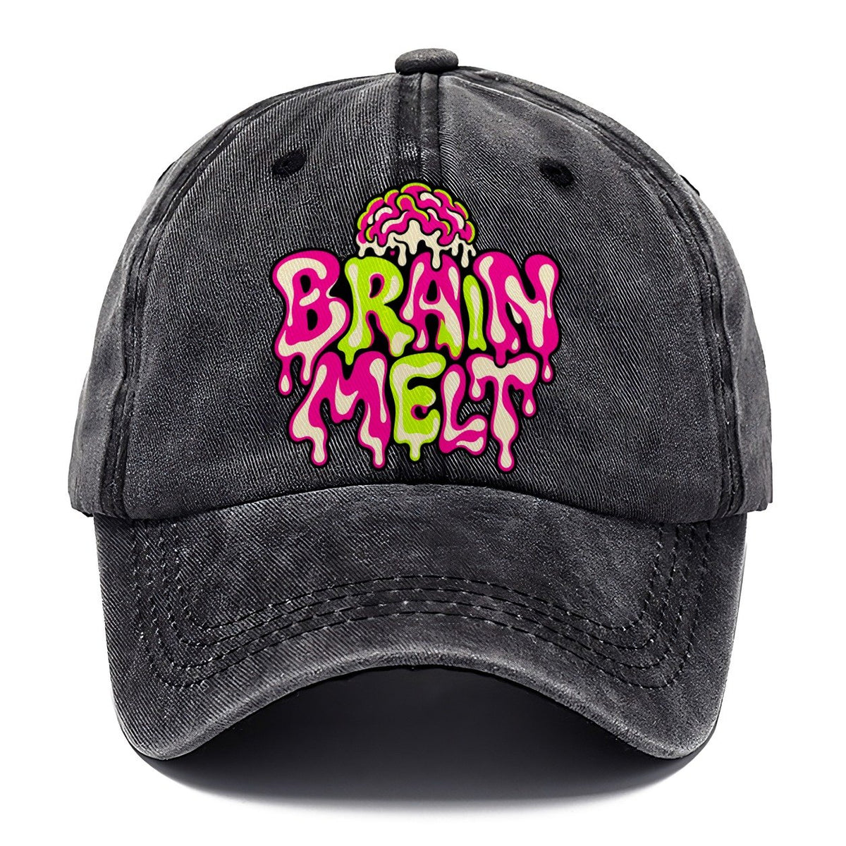 Brain Melt Crazy Styles Classic Cap – Graphite