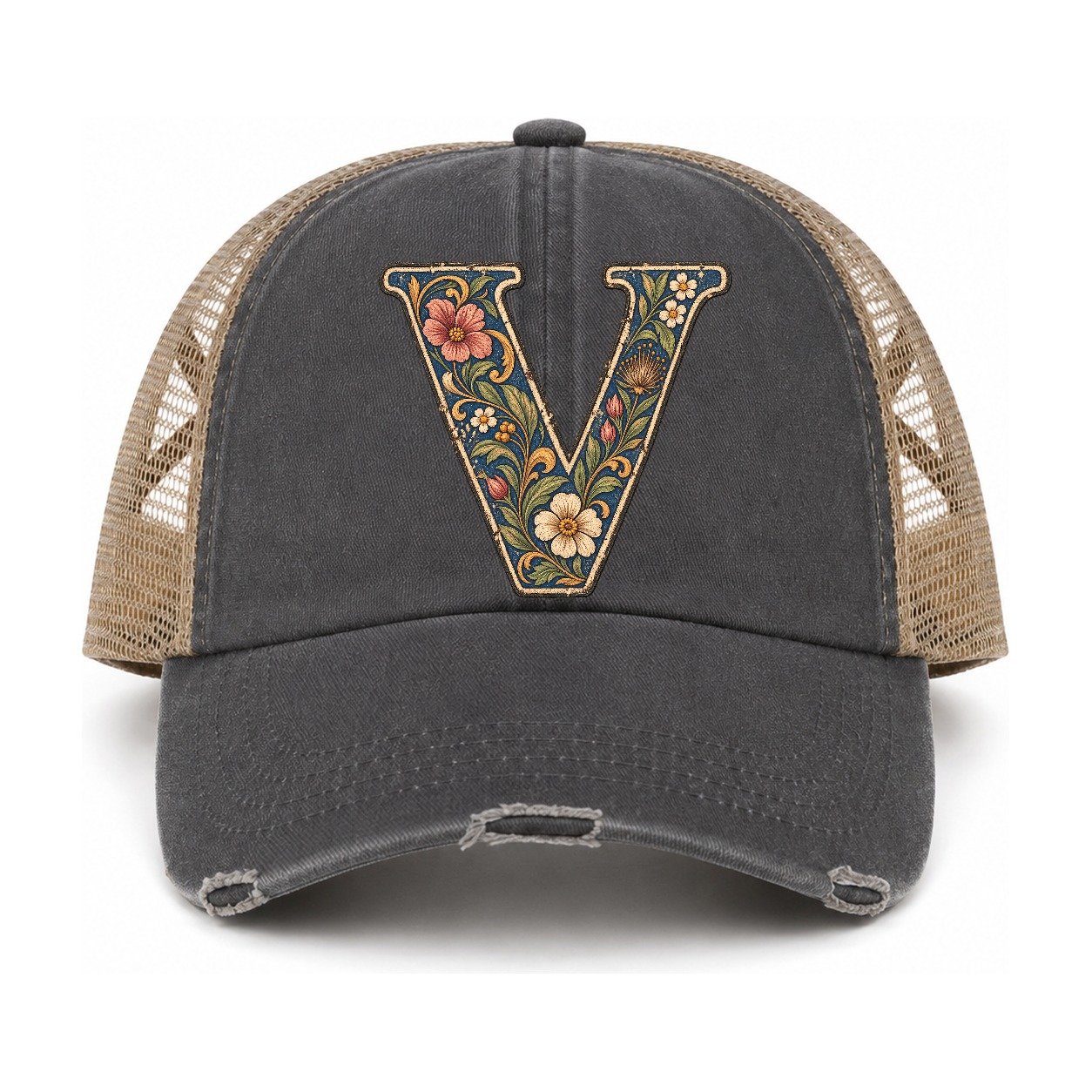 Charcoal-Khaki — front view