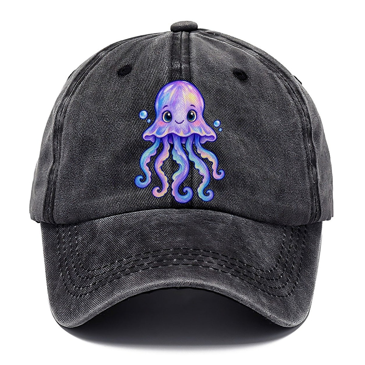 Jellyfish Front Glow Sea Sprite Classic Cap – Graphite