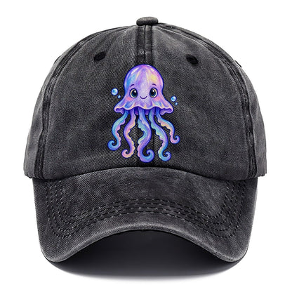 Jellyfish Front Glow Sea Sprite Classic Cap – Graphite