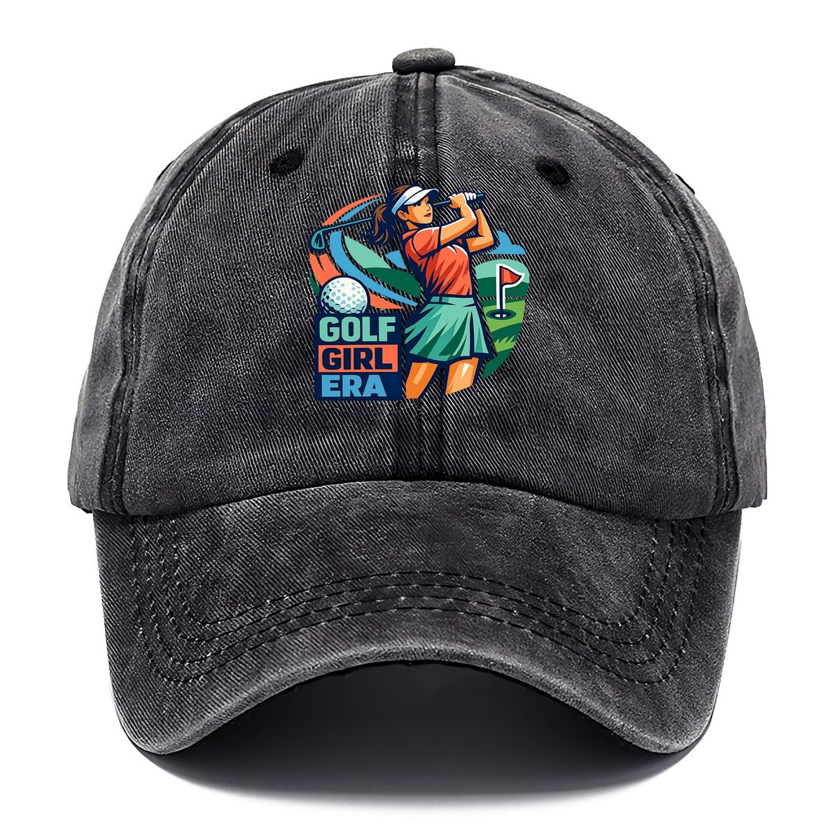Golf Girl Era Classic Cap – Graphite