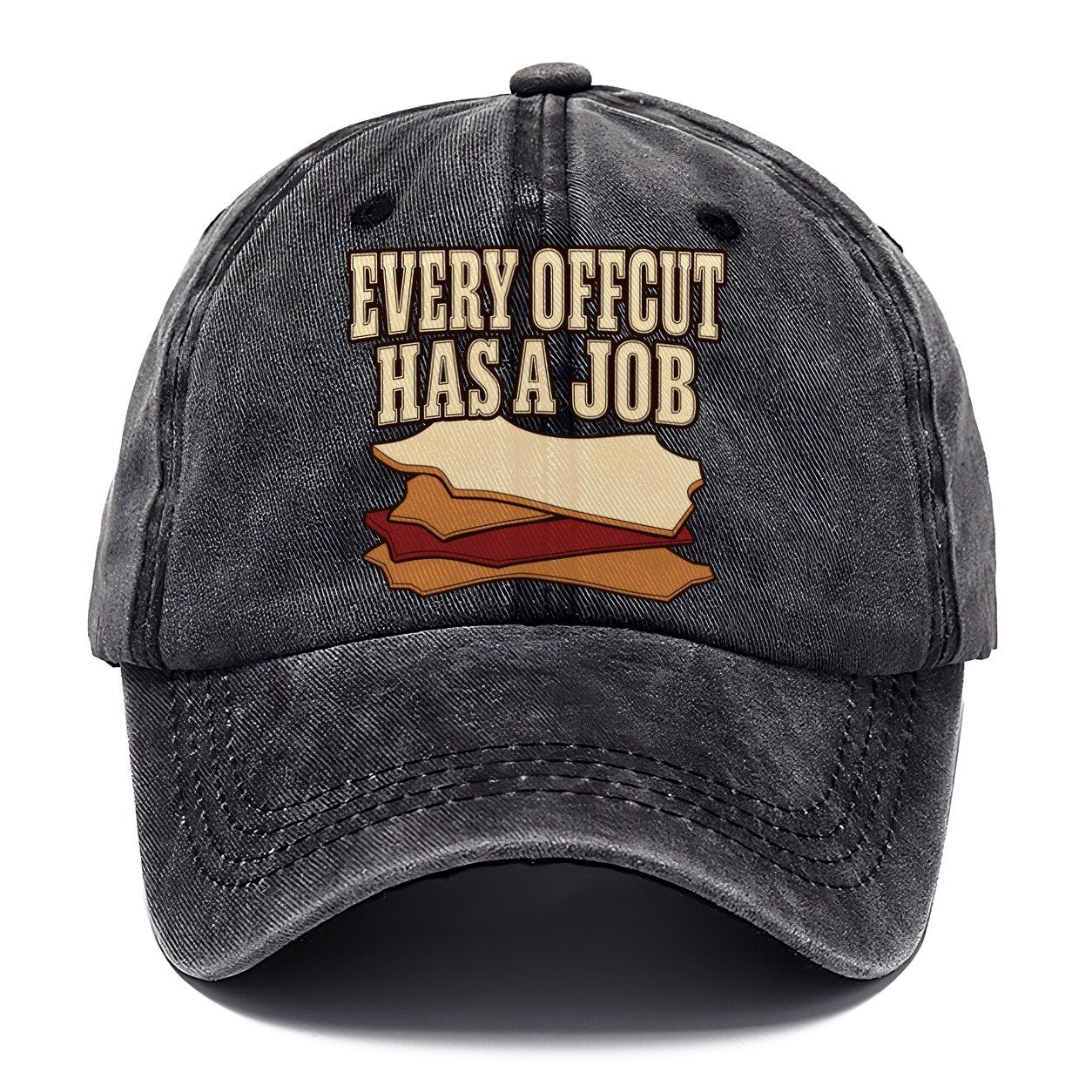 Every Offcut Has A Job Leathercraft Classic Cap – Graphite