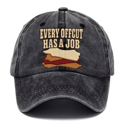 Every Offcut Has A Job Leathercraft Classic Cap – Graphite