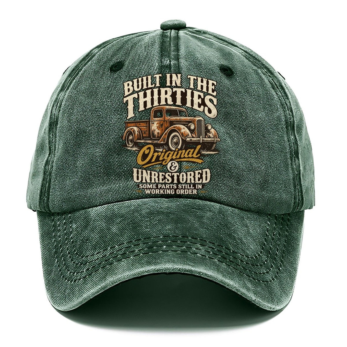 Built in the Thirties Pickup Classic Cap – Forest Mist