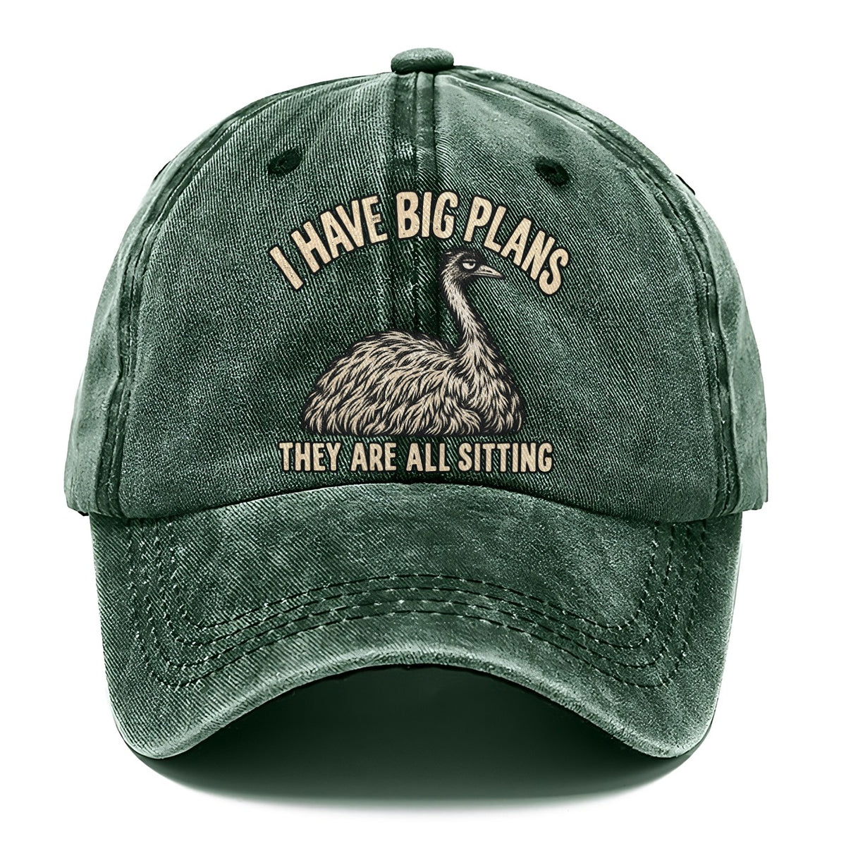 Emu Big Plans No Worm Club Classic Cap – Forest Mist