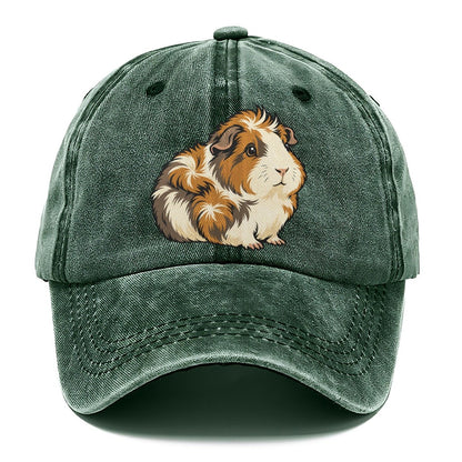 Guinea Pig Rosette Crown Small Pet Logos Classic Cap – Forest Mist