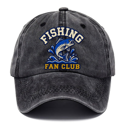 Fishing Fan Club Classic Cap – Graphite