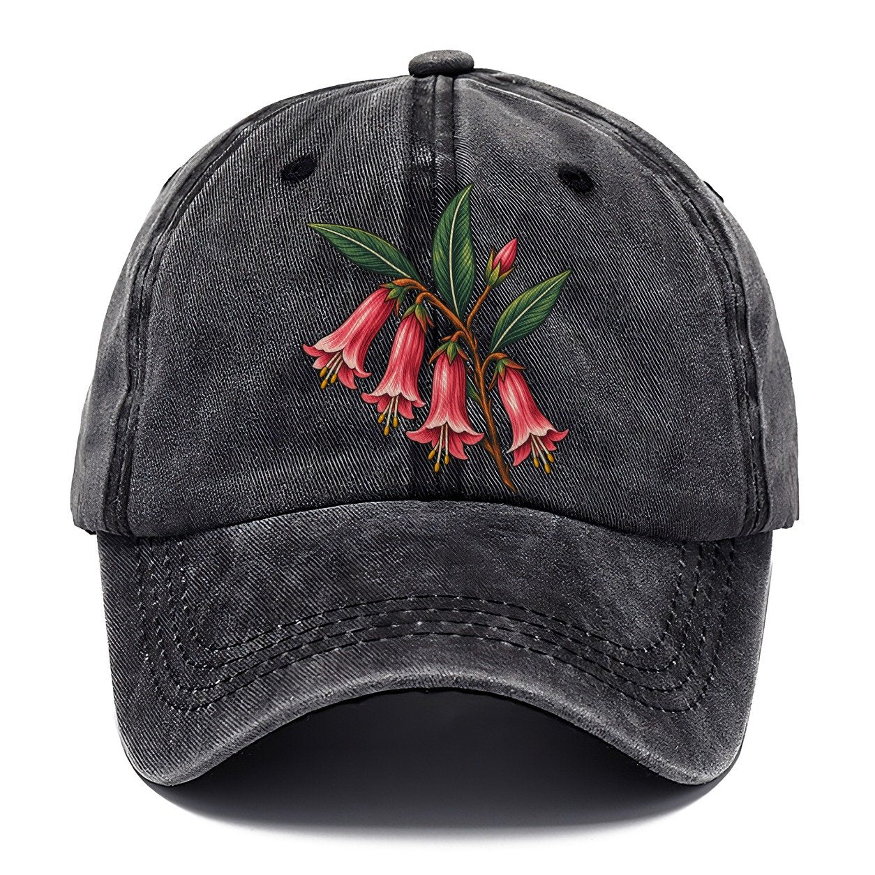 Victoria Common Pink Heath Australia Cultural Icons Classic Cap – Graphite