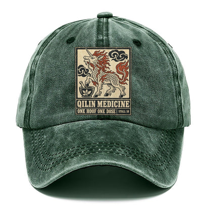 Kirin Medicine Yokai Night Market Classic Cap – Forest Mist