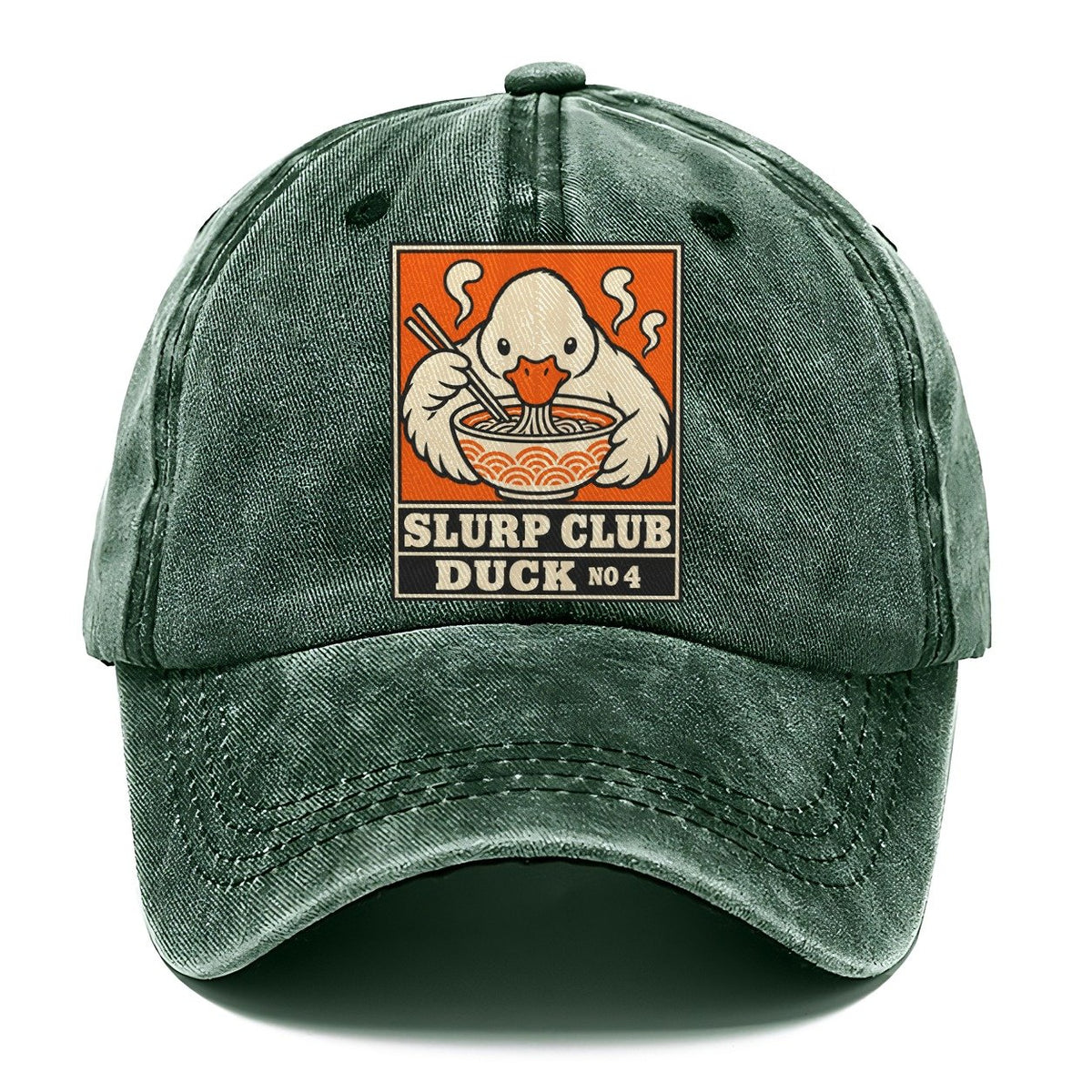 Duck Shio Slurp Club Classic Cap – Forest Mist